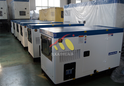 7台康明斯静音发电机组