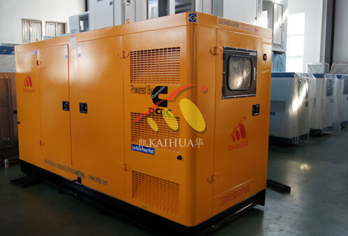康明斯静音箱式发电机组成品