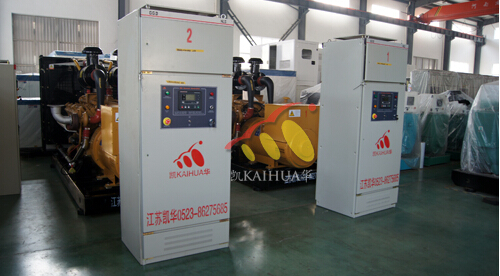 500KW上柴发电机组和控制柜