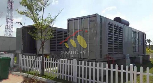 凯华集装箱式柴油发电机组现场图