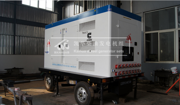 400KW康明斯移动静音机组-航空插座