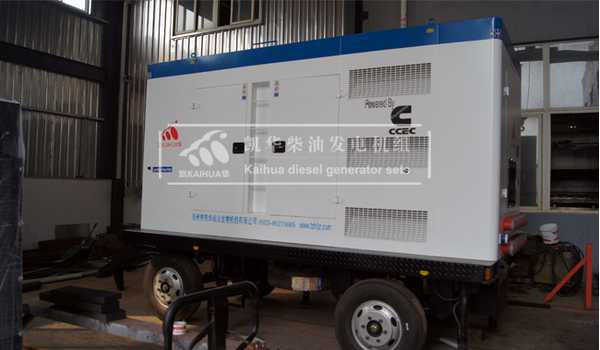 400KW康明斯移动静音机组-航空插座